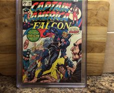 Captain America 9.2 slab comic - 1st appearance of nomad - no 180 - 1974
