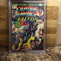 Captain America 9.2 slab comic - 1st appearance of nomad - no 180 - 1974
