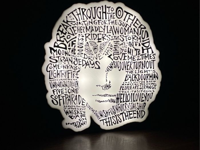 Jim Morrison - The Doors Lightbox