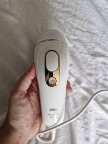 Braun Silk Pro5 laser hair removel home kit