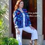 Velvet Embroidered Suzani Jacket Image 9