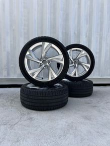 Genuine Audi A4/S4 18" Alloy Wheels - Michelin PS5, Like New