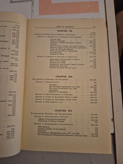 Vintage The Law Relating to Fixtures Benaiah Adkin