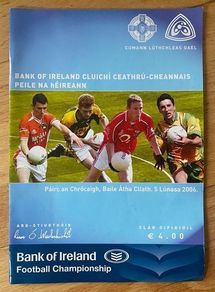 2006 Armagh v Kerry & Cork v Donegal - GAA Senior Football Quarter Final Programme