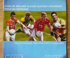 2006 Armagh v Kerry & Cork v Donegal - GAA Senior Football Quarter Final Programme