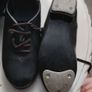 Kids Leather Dance Shoes Size 10 Image 2
