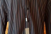 BNWT Size M Brown Striped Shirt