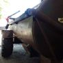 Slurry spreader with raingun Image 2