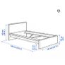 single bed, Ikea, perfect condition with Matress Image 2