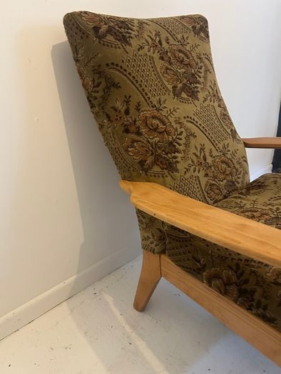 Vintage Parker Knoll PK 988-1026 High-Back Armchair