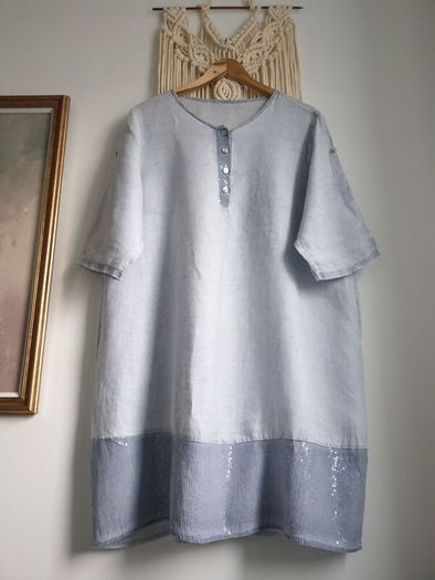 Linen Dress Size Uk 14