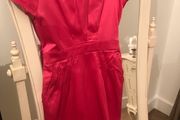 Pink Satin Dress size 6