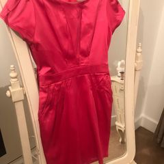Pink Satin Dress size 6