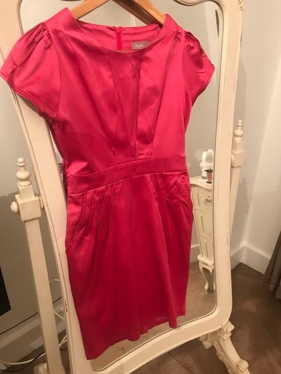 Pink Satin Dress size 6