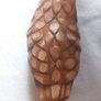 Hardwood carved Tawny owls Image 8