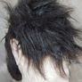 Full mens man head with beard Halloween mask Image 3