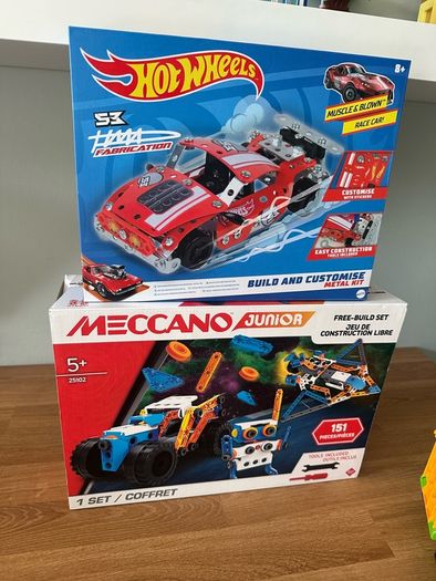 Mecanno and hot wheels bundle