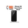 iPhone XR Replacement Back Glass Door Cover with Adhesive Black Image 2