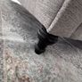 Grey Upholstered Super King Bed Frame Image 4