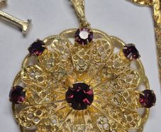 Vintage Mystery Jewelry lot including Kirks Follyand Sarah Coventry