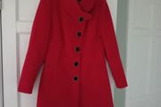 Warm Red Coat - UK 10 - Polish brand Zartex - RRP 200