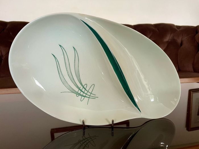 Vintage green Carlton ware Windswept Design 1950s 60s