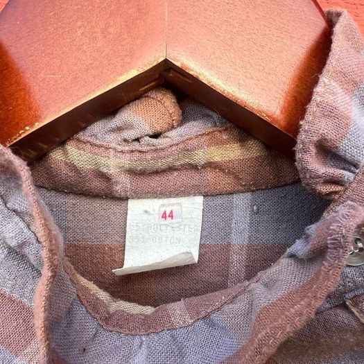 Vintage Plaid Blouse