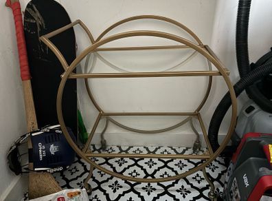 vintage drinks trolley