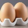 Two Lookalike Eggs, Salt & Pepper Shakers ( New). Image 2