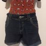 Blue Denim Shorts Image 10