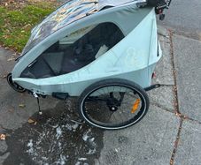 Hauck Duo Plus Buggy and Bike Trailer