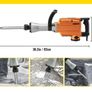 BRAND NEW 1500W Electric Demolition Jack Hammer Drill with 2 Chisels Heavy-Duty Concrete Breaker Chipping Impact Picks Image 6