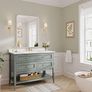55 x 75cm Rectangle Mirror, Rectangular Hanging Wall Mirror - Home Decorative Wall Mounted Vanity Mirror for Bathroom, Dressing Room & Living Room, White Image 3