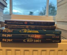 Fear Street and Spiderwick Chronicles childrens kids books