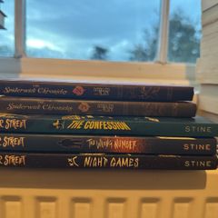 Fear Street and Spiderwick Chronicles childrens kids books