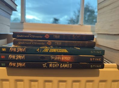 Fear Street and Spiderwick Chronicles childrens kids books
