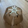 Vintage Glass Pendant Lampshade Image 3
