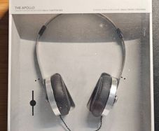 Nixon - Apollo Over Ear Headphones - Silver/Black