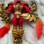 2005 Power Rangers Mystic Force Red Power Ranger To Fury Dragon Bandai a bit too loose No Dragon head Used Please look at the pictures Image 9