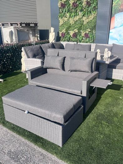 Sicily Garden Recliner Set - 1 Set  4 Ways