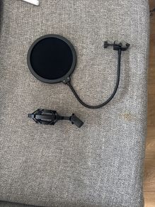 pop filter and mic holder