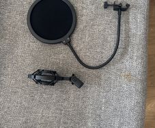 pop filter and mic holder