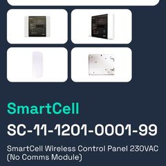 Smartcell wireless fire alarm panel