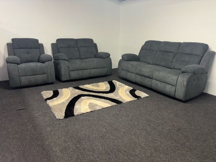 New 3+2+1 Fabric Recliner Sofas FREE DELIVERY