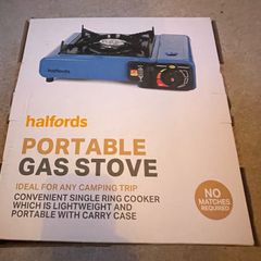Halfords camping gas stove