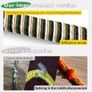 Reflective Tent Guy Ropes - 4M Camping Guide Ropes,4mm Tent Guide Lines Cord with Aluminum Tensioners Adjuster for Outdoor Camping Hiking Caravan Awning Tents (Black, 4mm) Image 3