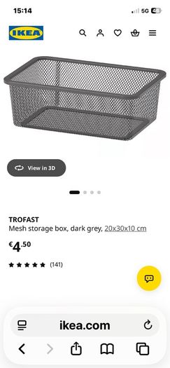 Trofast storage frame x2