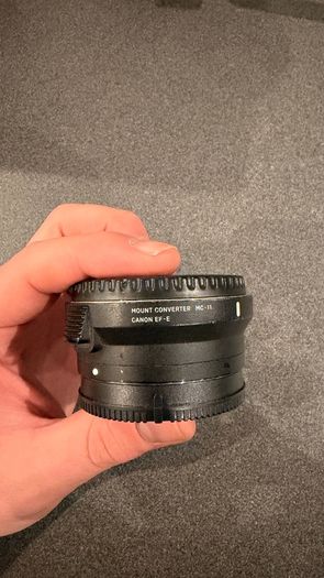 Sigma lens mount converter mc-11 canon EF lens  - sony E camera