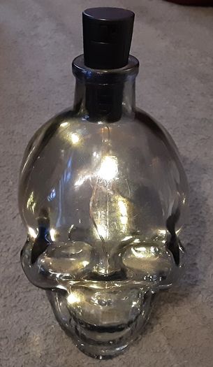 light up skull
