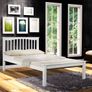 Sandra Double Bedframe Grey, Beech and White Image 3